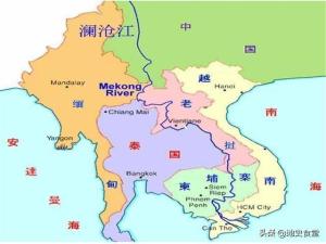 为何越南地图经常包括老挝和柬埔寨？  第5张