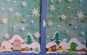 50+幼儿园冬季主题墙环创，这才是过冬的节奏  第38张