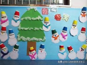 50+幼儿园冬季主题墙环创，这才是过冬的节奏  第34张
